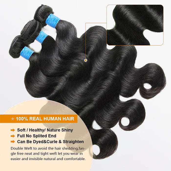 Premium Body Wave Closure & Bundle Deals