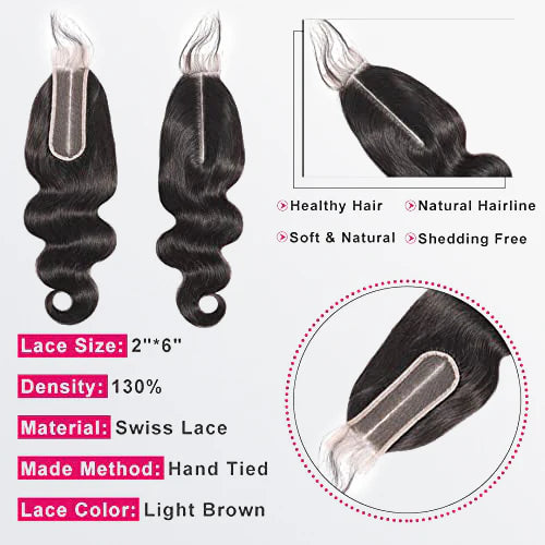 Premium 12A HD Lace Closures Body Wave