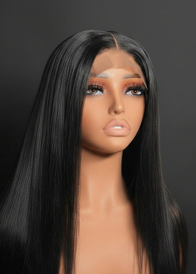 Straight Glueless Lace Front Wig